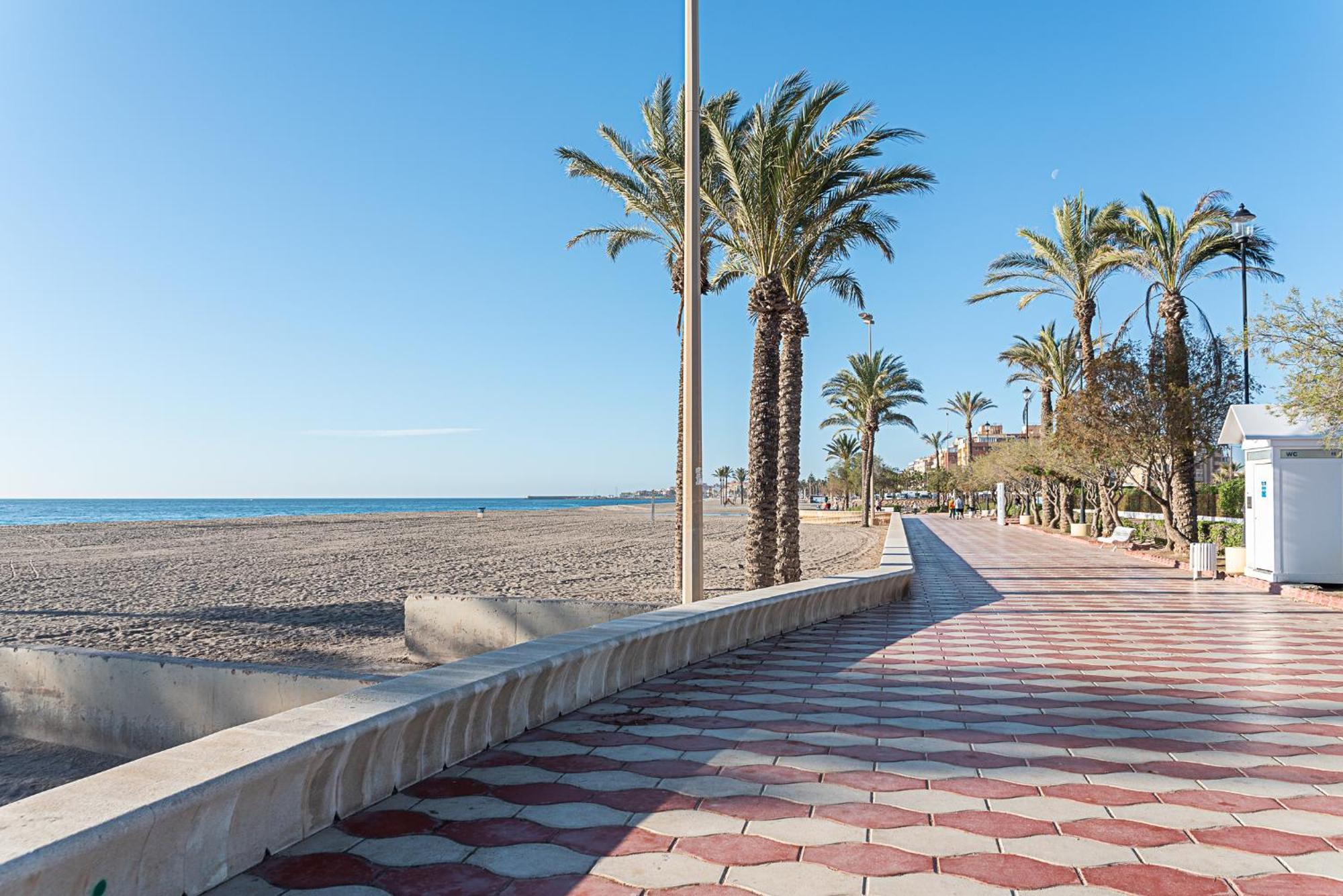 Hogar Digital Playa Y Piscina En Urbanizacion Roquetas De Mar Apartment ภายนอก รูปภาพ