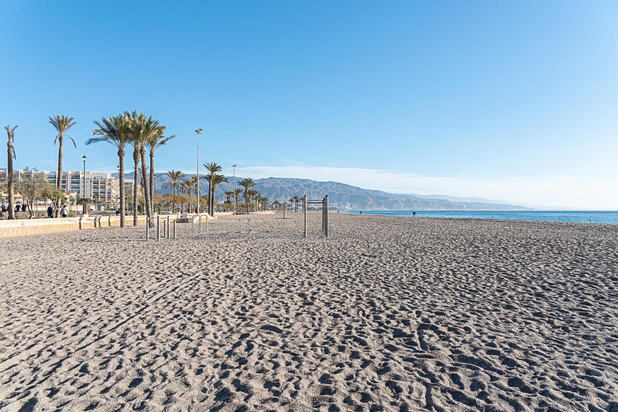 Hogar Digital Playa Y Piscina En Urbanizacion Roquetas De Mar Apartment ภายนอก รูปภาพ